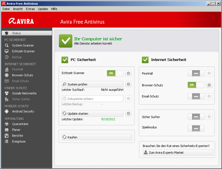 Free Antivirus Download For Vista / Avira Free Antivirus ...