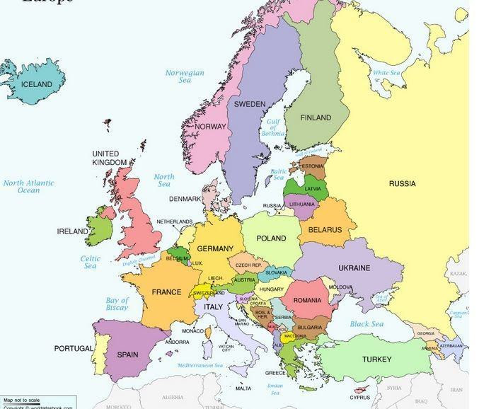 Então, está no artigo certo! Mapa Politico De Europa Grande Para Ver Con Detalle Blogturistico Com