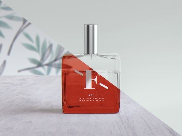 Download Blank Perfume Box Mockup - Free Layered SVG Files - Find ...