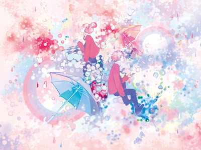 無料イラスト画像 背景 綺麗 雨 イラスト
