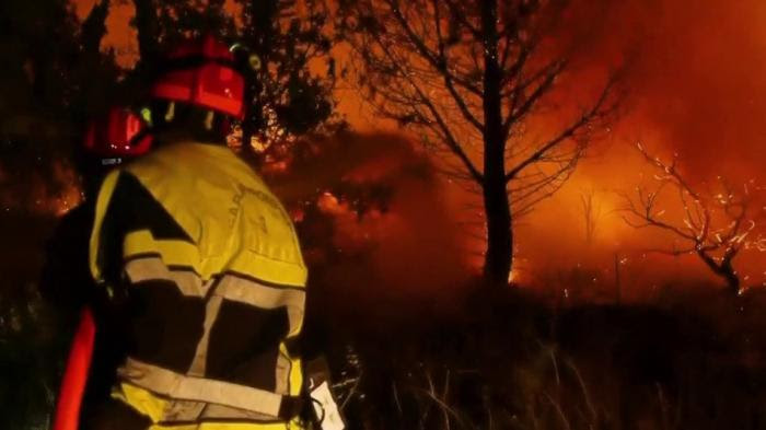 Incendie dans le Var : le combat héroïque des pompiers contre les flammes