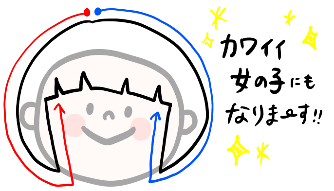 コンプリート 男の子 髪型 イラスト 簡単