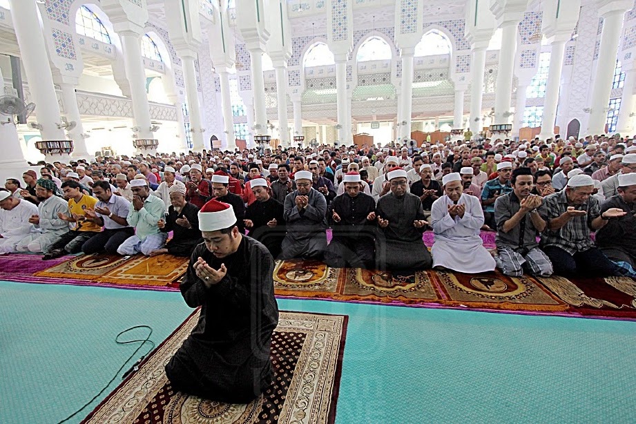 cara solat berjemaah sebagai makmum