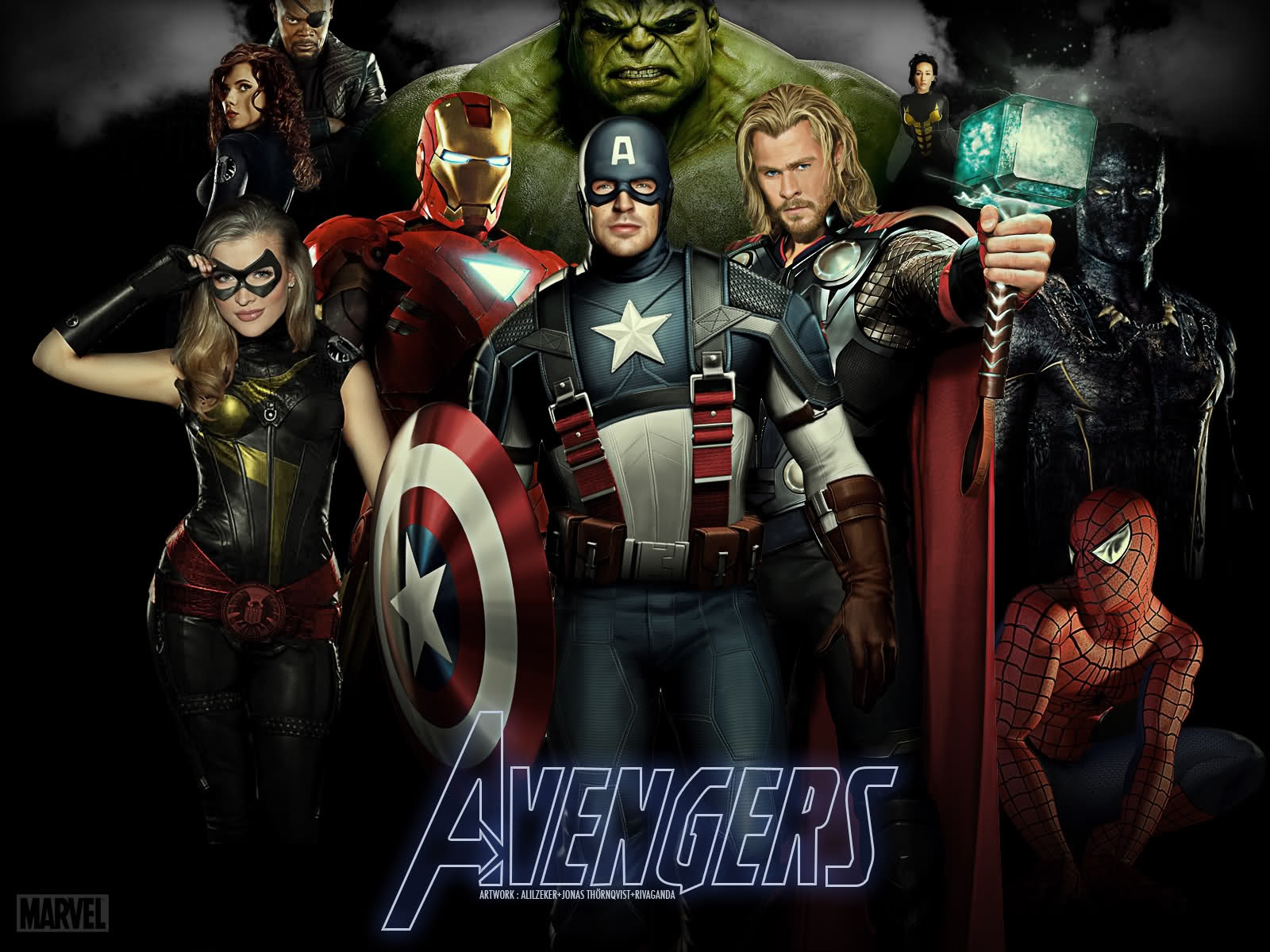 Gambar Wallpaper 3d Marvel Gambar DP BBM