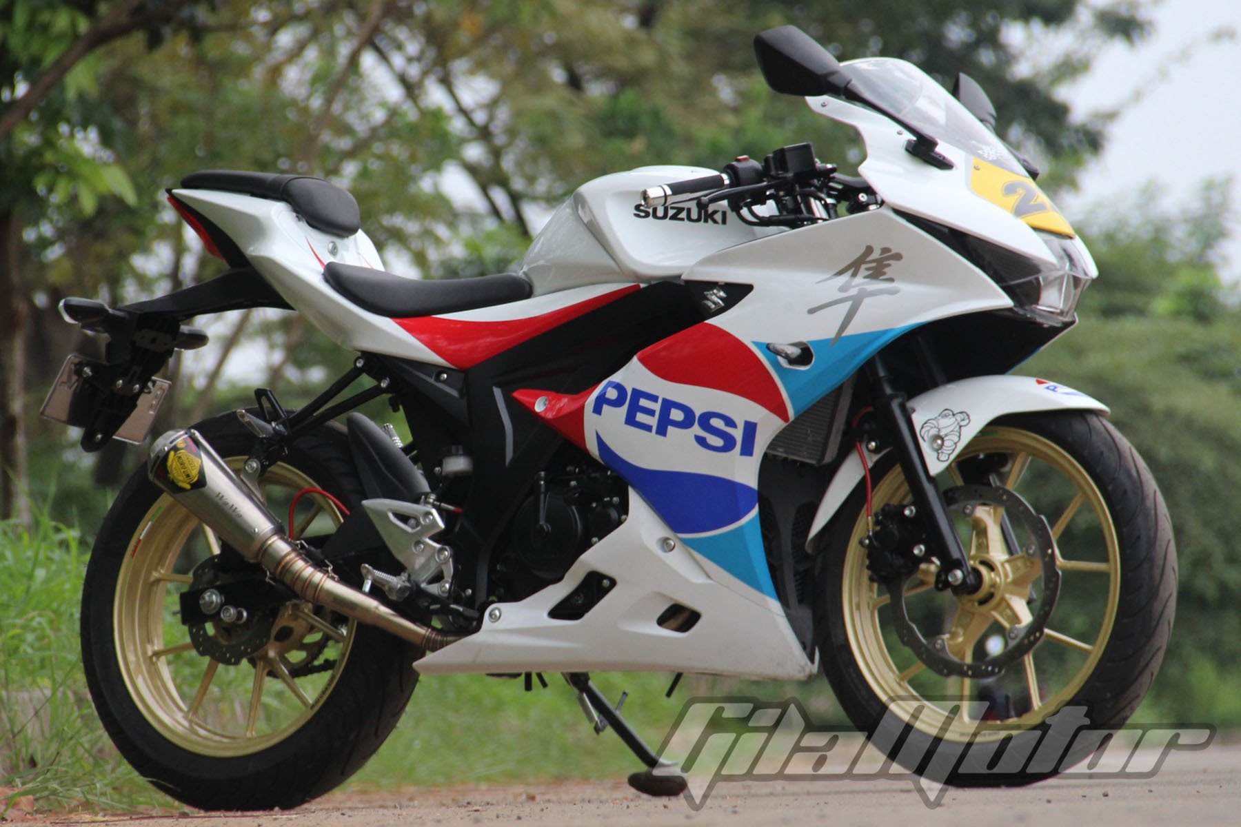 Modifikasi Motor Gsx R150  Gtx Concept