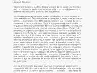 Lettre De Motivation Pour Femme De Chambre Sans Diplome