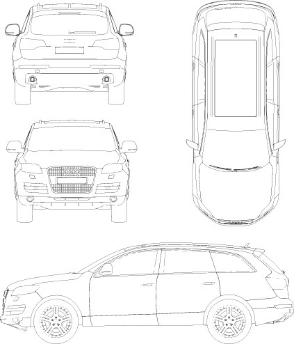 トップ100 車 平面図 イラスト 動物ゾーン