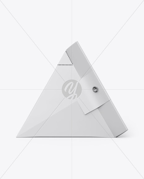 Download Download Triangular Package Mockup - Side View PSD