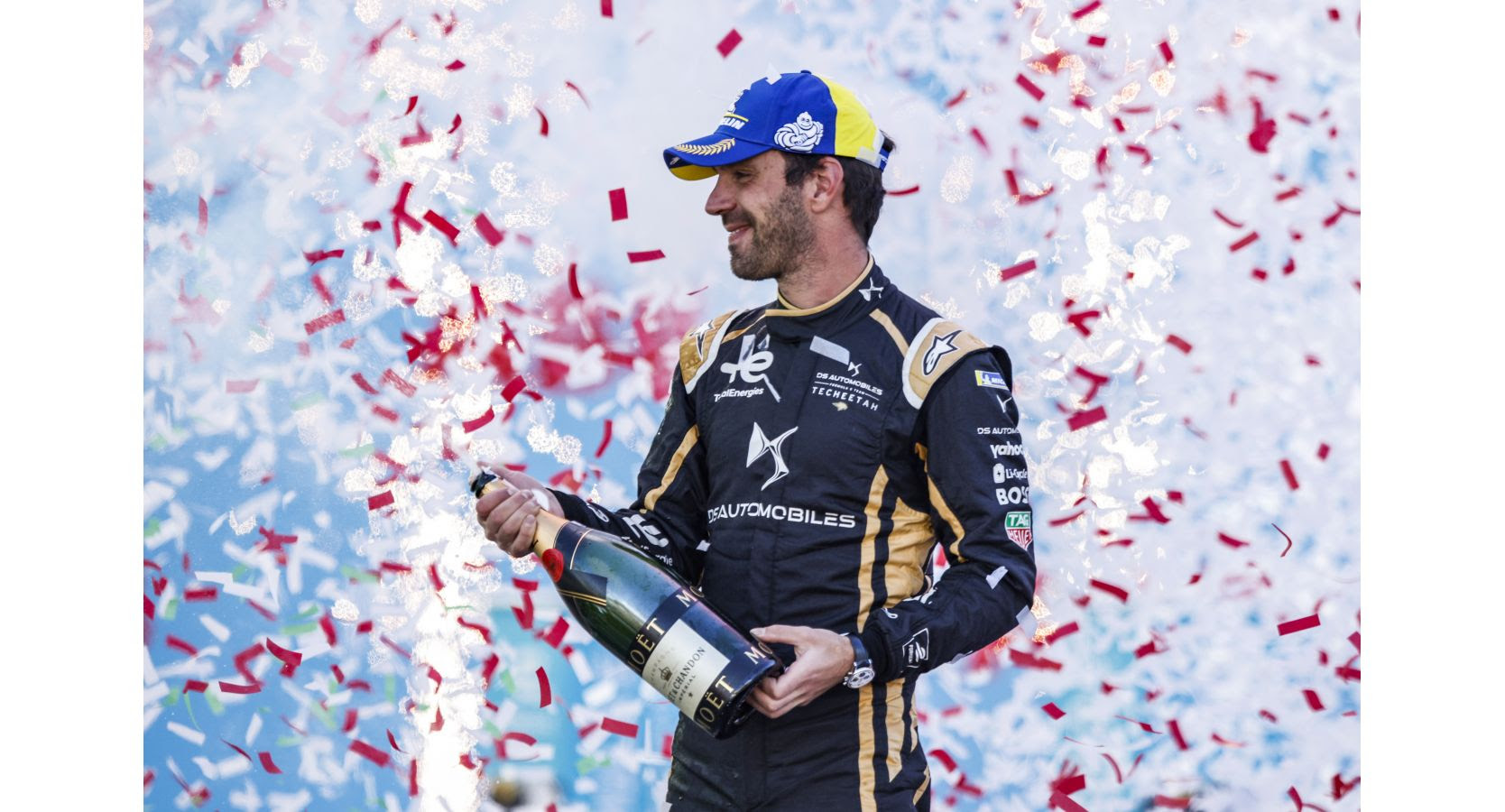 El piloto de DS Automobiles Jean-Eric Vergne es nuevo líder  del campeonato tras el E-Prix de Roma