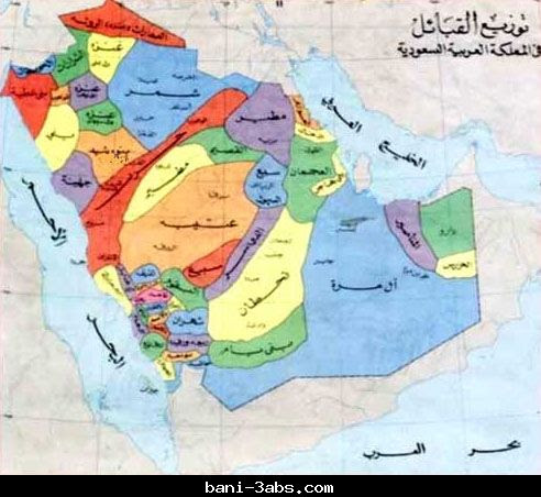 خريطة جزيرة العرب قبل الاسلام Kharita Blog