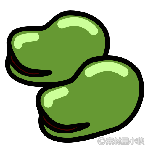 最高のコレクション そら豆 イラスト フリー そら豆 イラスト フリー