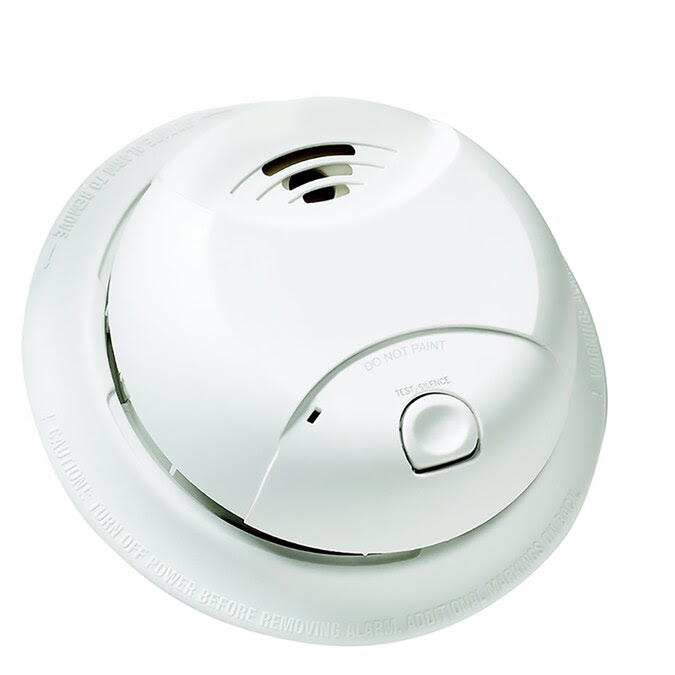 Stop your smoke detector chirping. First Alert 10 Year Battery Operated 3 Volt Smoke Detector In The Smoke Detectors Department At Lowes Com