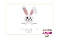 Download Free Split Monogram Bunny Svg Free Flower Svg Cut Files