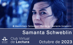 Club virtual de lectura. Samanta Schweblin. Octubre 2023. Maximiliano Pallocchini / Cedida por Samanta Schweblin / Instituto Cervantes.