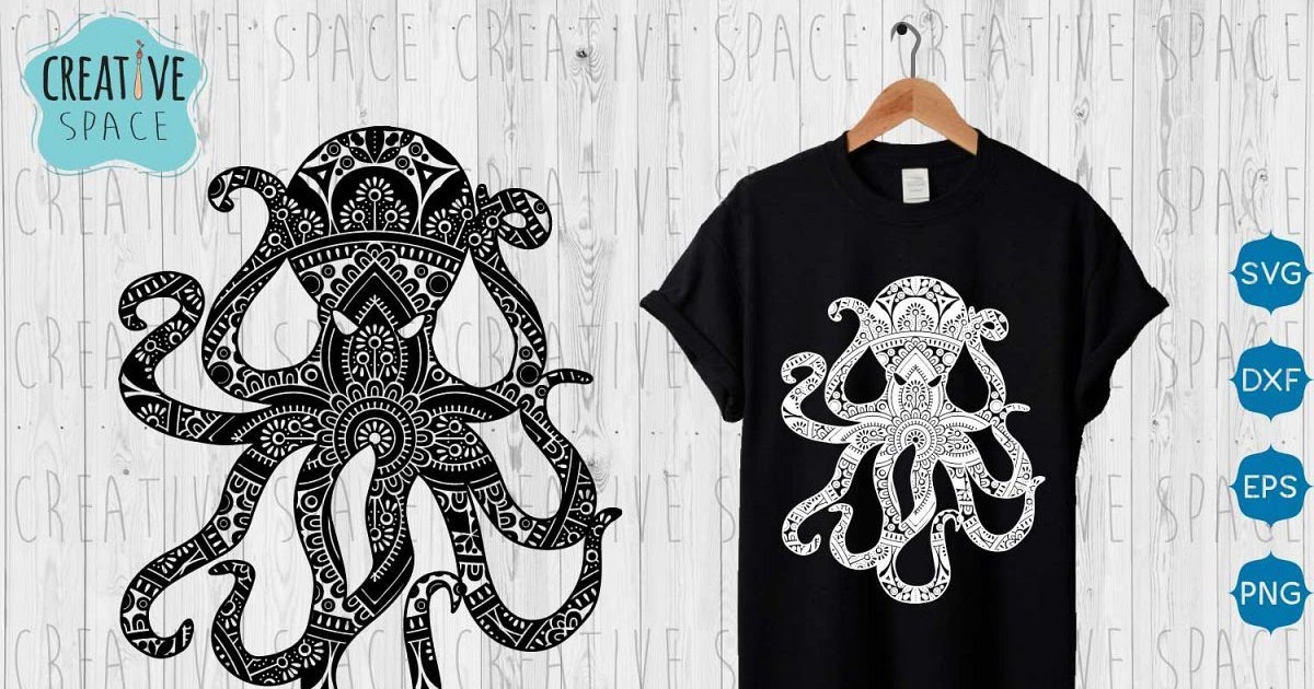 Download Layered Octopus Mandala Svg Free Free Layered Svg Files