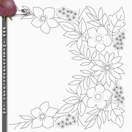 Dibujos Para Bordados A Mano Gratis