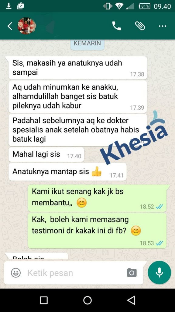 Ubat Batuk Buang Kahak - Kelas Baca c