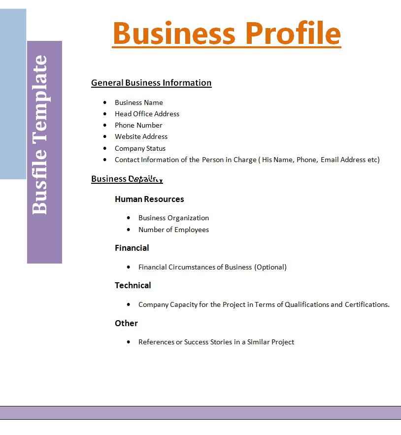 Contoh Company Profile Cv Doc - Contoh II