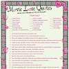 Movie Love Quotes Game For Bridal Shower