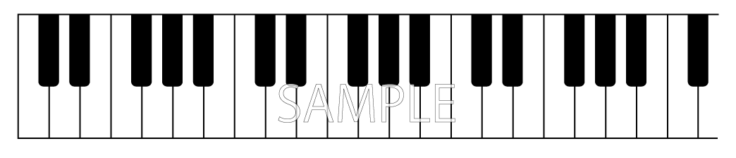 トップコレクション 鍵盤 イラスト Free Cute Illustrations Stock Illustration