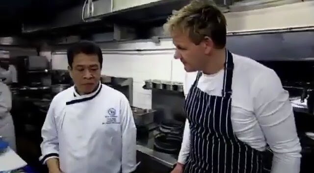 Ramsay, reduced to a simpering caricature of himself, chirps that pad thai is a dish he loves cooking at home, ramsay tells the viewer. Tough Chef Criticises Gordon Ramsay S Cooking This Is Not Pad Thai At All After Tasting His First Thai Dish
