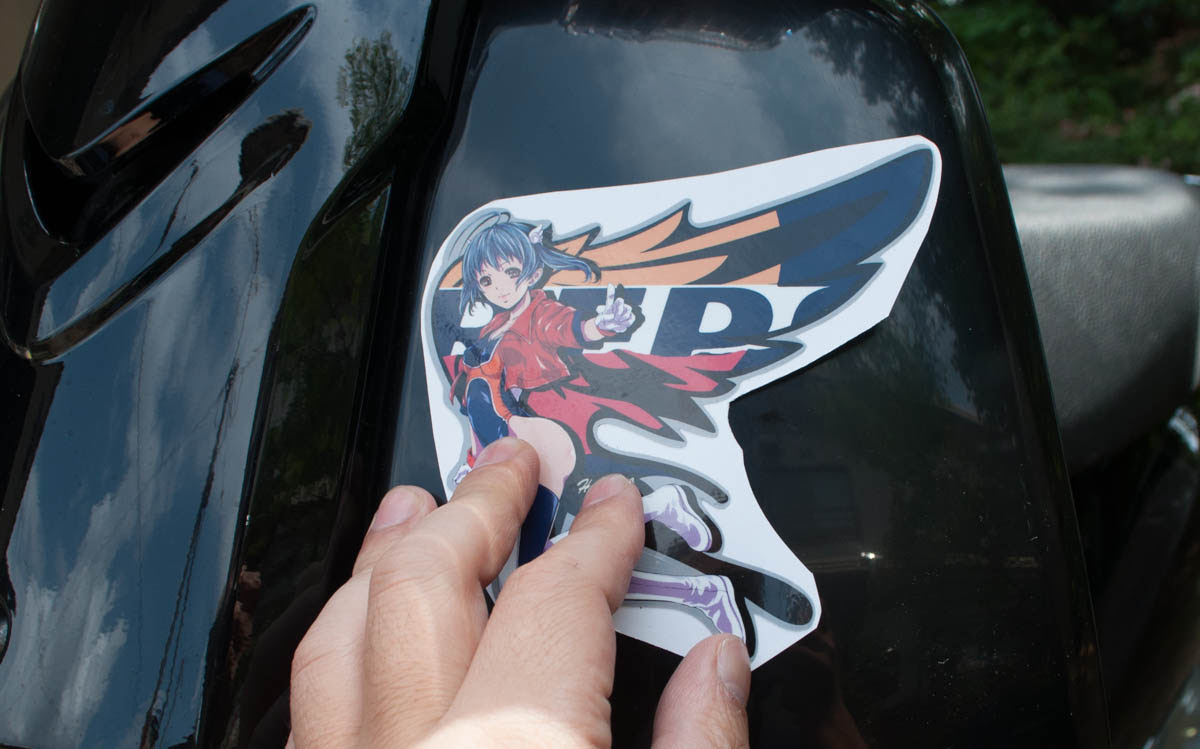 ダウンロード済み バイク ステッカー アニメ バイク ステッカー アニメ 販売