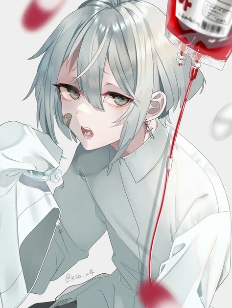 画像をダウンロード 病み 白髪 男子 イラスト Combrojoswfaz