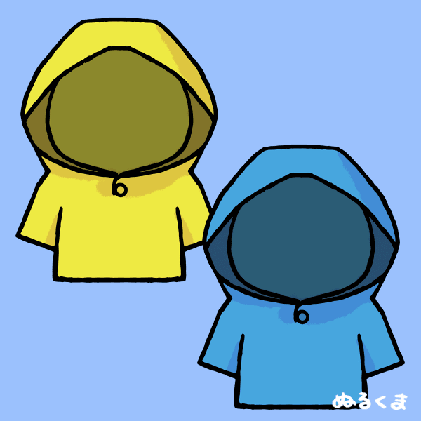 最高の動物画像 50 素晴らしい可愛い レインコート イラスト