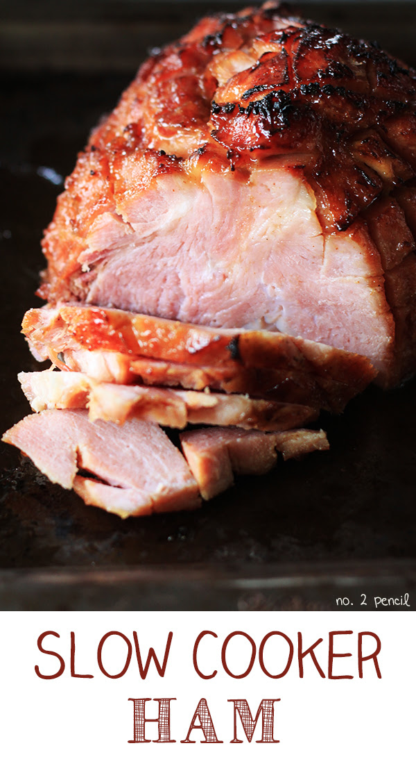 Once every hour baste your ham with the yummy glaze on the bottom of the crock pot. Slow Cooker Ham With Maple Brown Sugar Glaze
