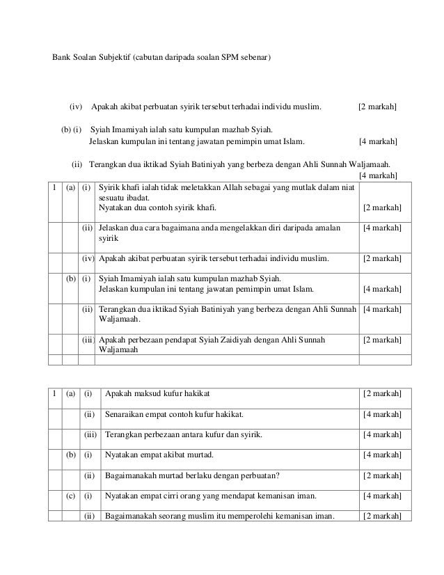 Soalan Jawi Spm - Terengganu w