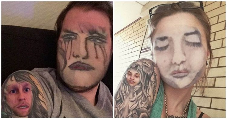 16 Tato  Gambar Wajah  Anak Gambar Tato  Keren 