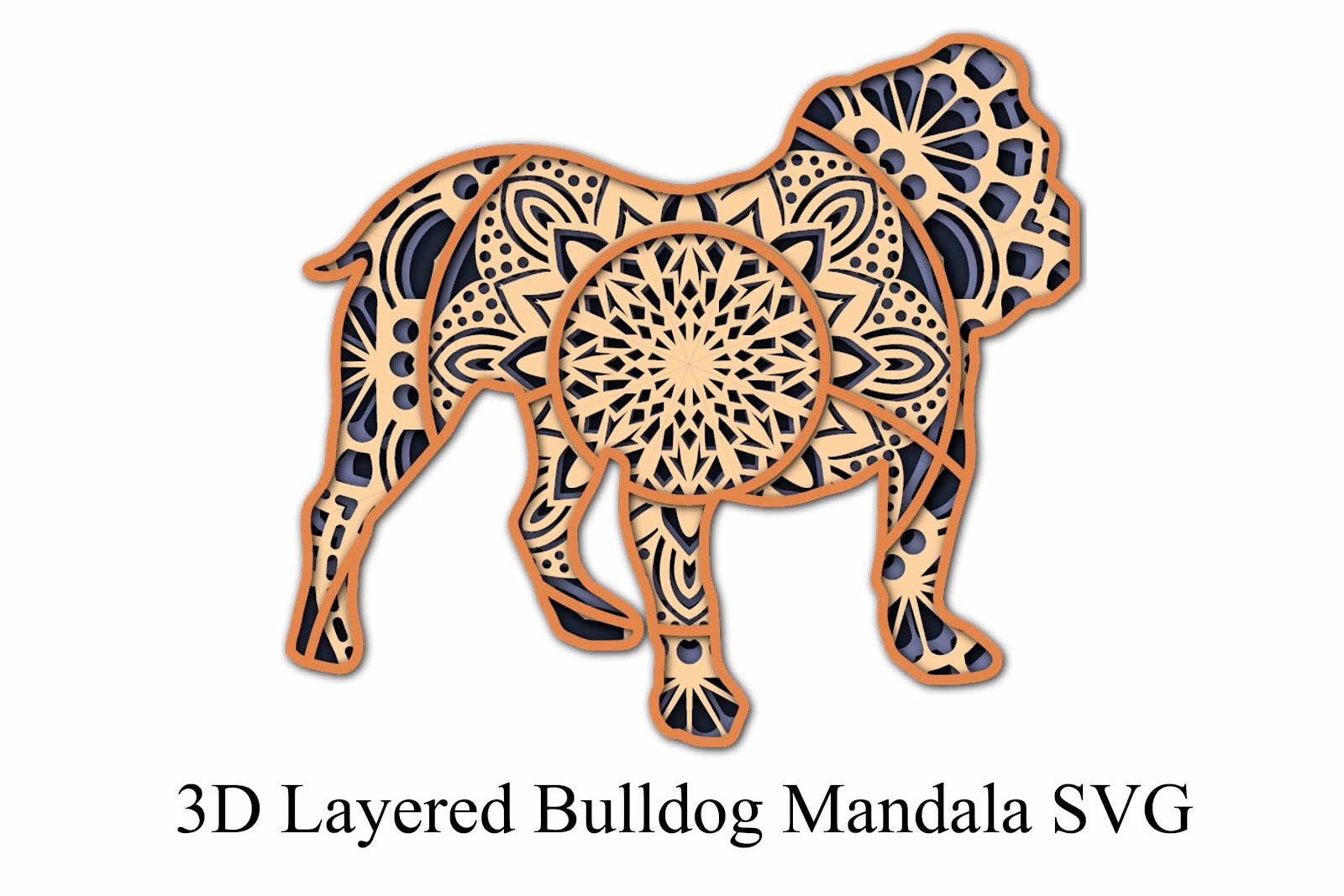 Download 3D Cat Mandala Svg Design - Free Layered SVG Files