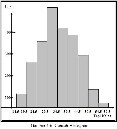 Contoh Grafik Histogram Poligon Dan Bagi - Cable Tos