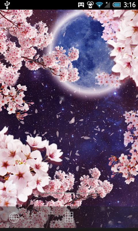 おしゃれ アンドロイド おしゃれ 桜 壁紙 縦 Udin