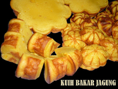 Riezanie's Recipe Collections: KUIH BAKAR JAGUNG