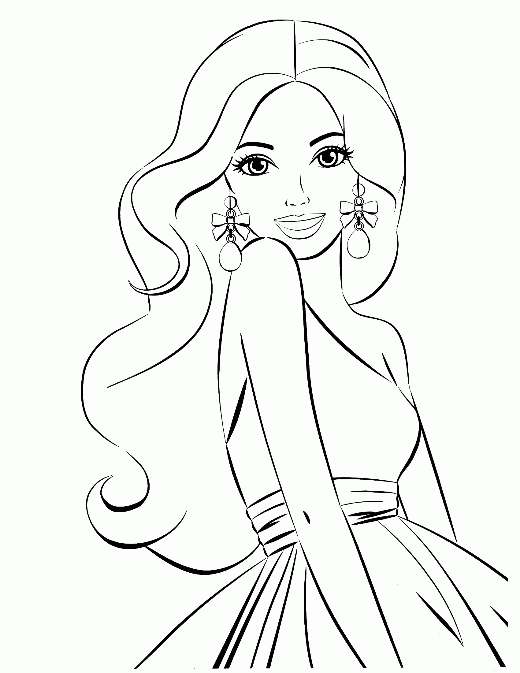 Image information image title : Free Barbie Coloring Pages Download Free Barbie Coloring Pages Png Images Free Cliparts On Clipart Library