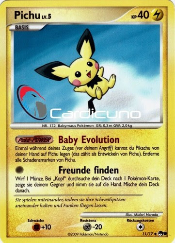 Pichu entwicklung schwert / all 9 shiny 6iv eeveelutions pokemon sun & moon eevee. Pokemon Trading Card Game Pichu 11 17 Pop 9 De Collectables Sloopy In