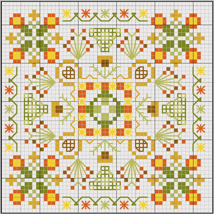 すべての美しい花の画像 ラブリー花 クロスステッチ 図案 北欧