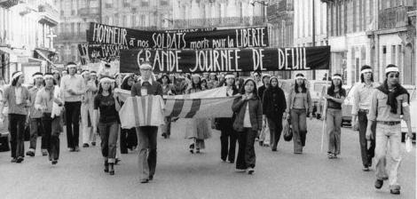 VTT 55 apr 14 paris-Grande Journée de Deuil. Ngày Đại Tang. Honneur à nos Soldats morts pour la Liberté