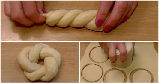 10 идей как сделать оригинальные формы для булочек