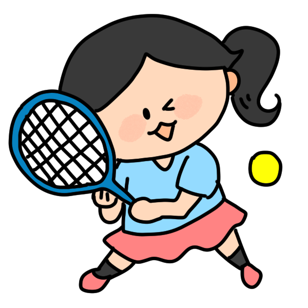 最新テニス 可愛い イラスト 無料イラスト集