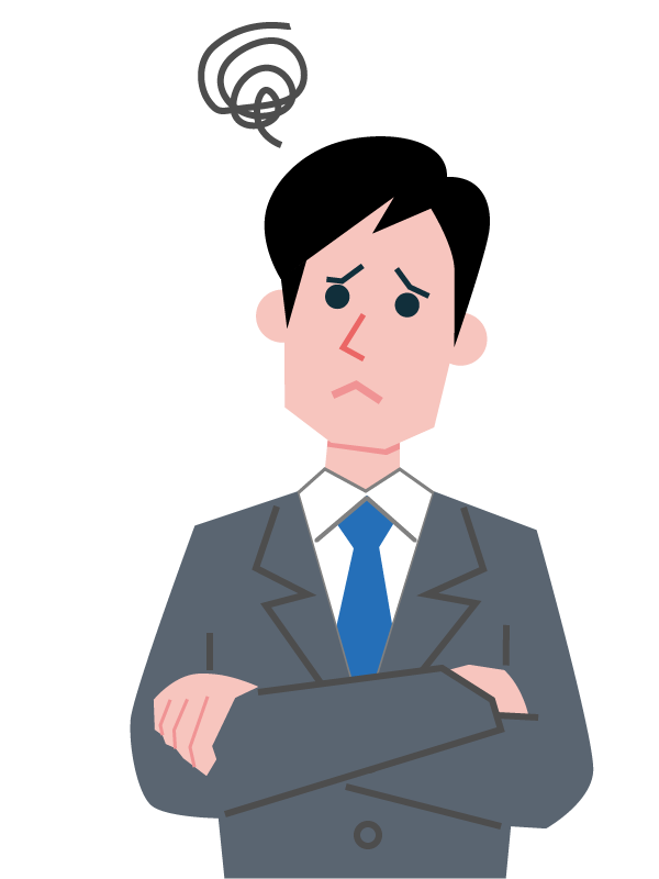 元のイラスト 困った 美しい花の画像