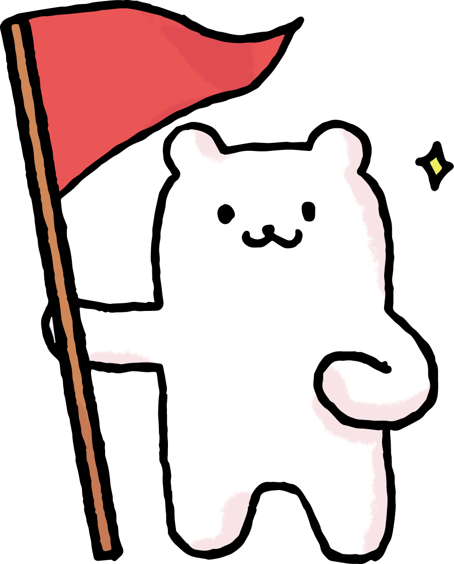 すべての動物の画像 ラブリーかわいい 旗 を 持つ イラスト
