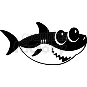 Free Free 103 Cricut Silhouette Baby Shark Svg Black And White SVG PNG EPS DXF File