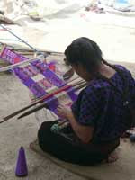 Pic 12: Backstrap loom, San Juan Chamula, Mexico