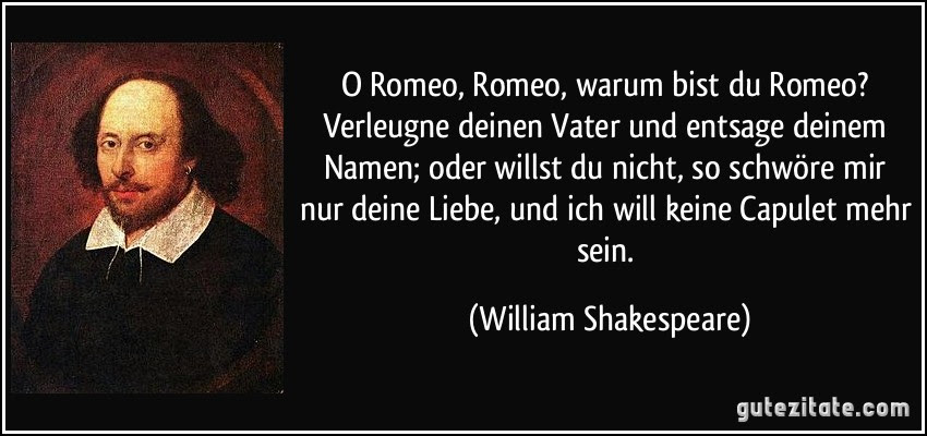 William Shakespeare Romeo Und Julia Zitate Englisch Das Leben Zitate