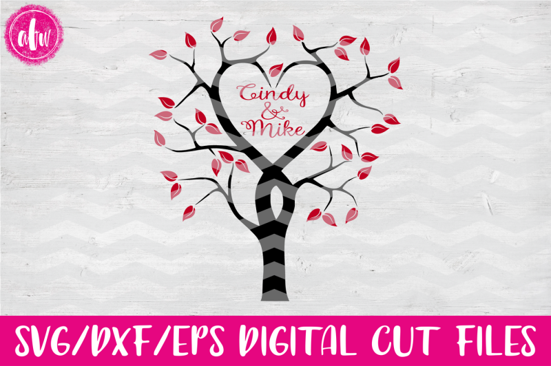 Download Free Heart Tree Svg Dxf Eps Digital Cut Files Crafter File