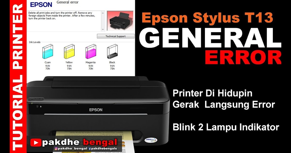 Epson Stylus T13 Printer - Epson T 13 Single Function Color Printer Epson Flipkart Com - So it ...