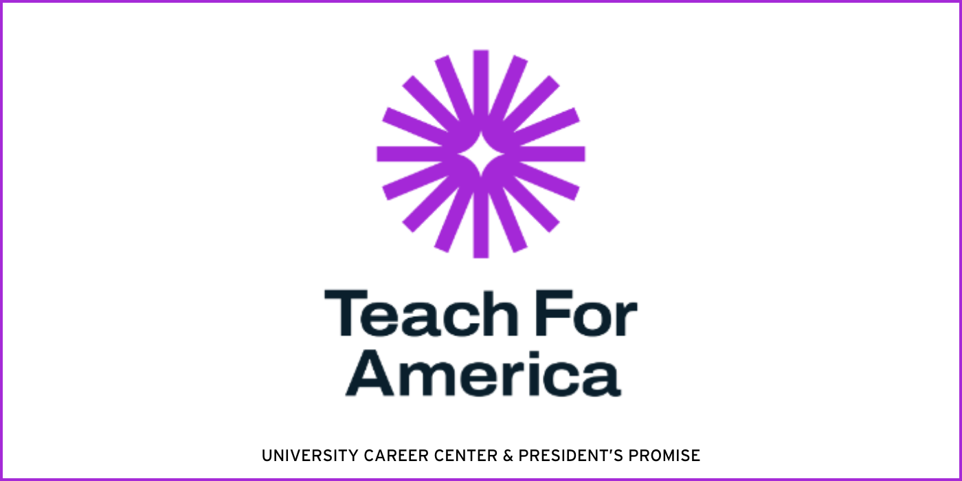 A promotional image for Teach For America