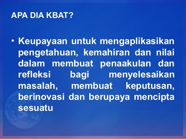 Soalan Kbat Darjah 4 - Terengganu r